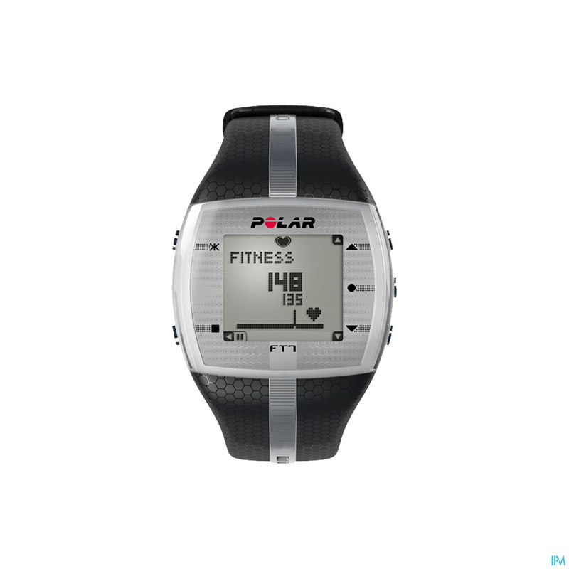 Polar ft7m black/silver cardiofrequencemetre