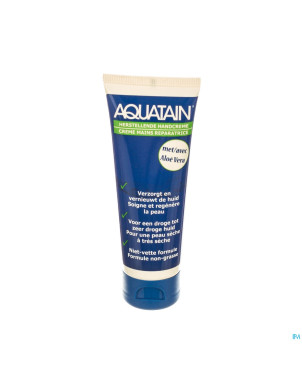 Aquatain creme mains aloe vera tube 75ml