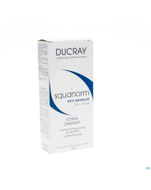 Ducray squanorm lotion a/pelliculaire zinc 200ml