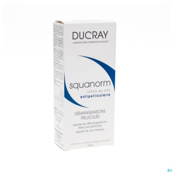 Ducray squanorm lotion a/pelliculaire zinc 200ml
