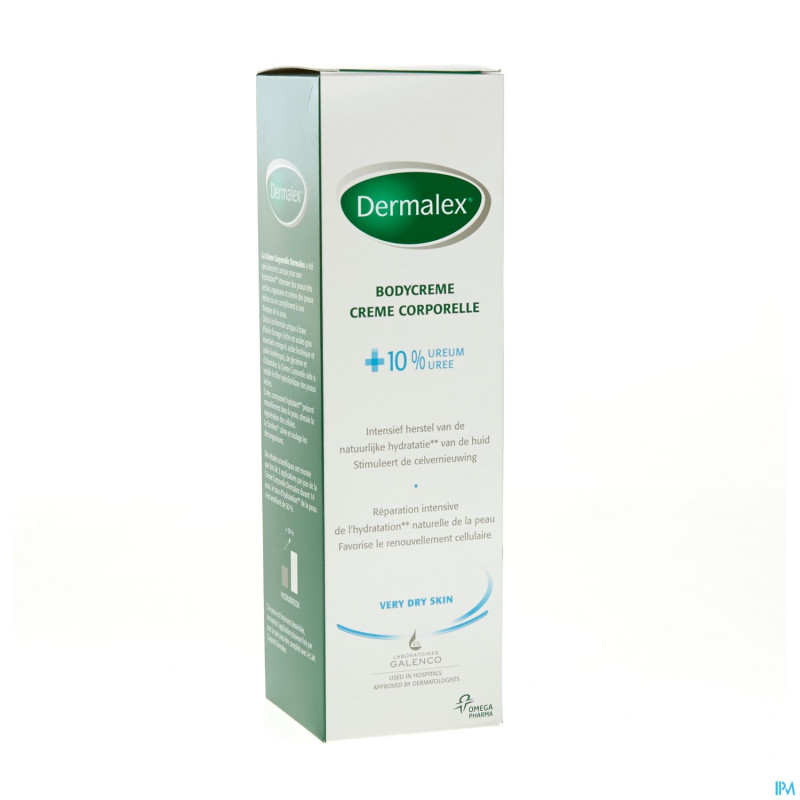 Dermalex creme corporelle ureum    500ml