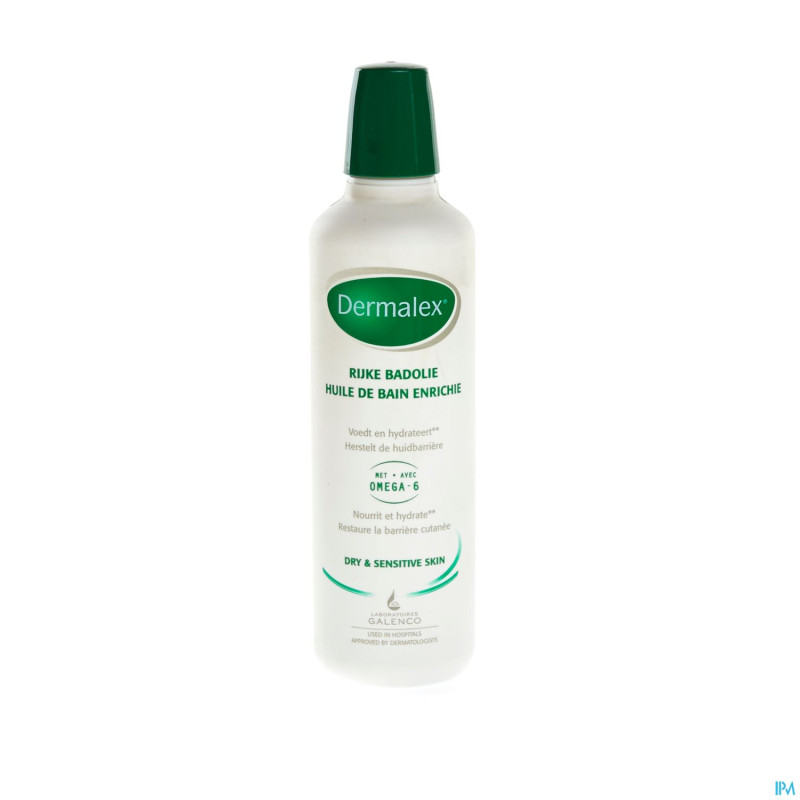 Dermalex huile de bain enrichie    250ml