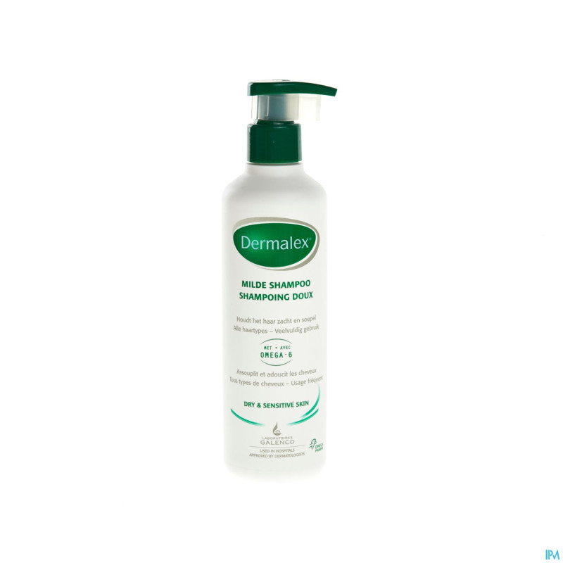 Dermalex shampooing doux    250ml