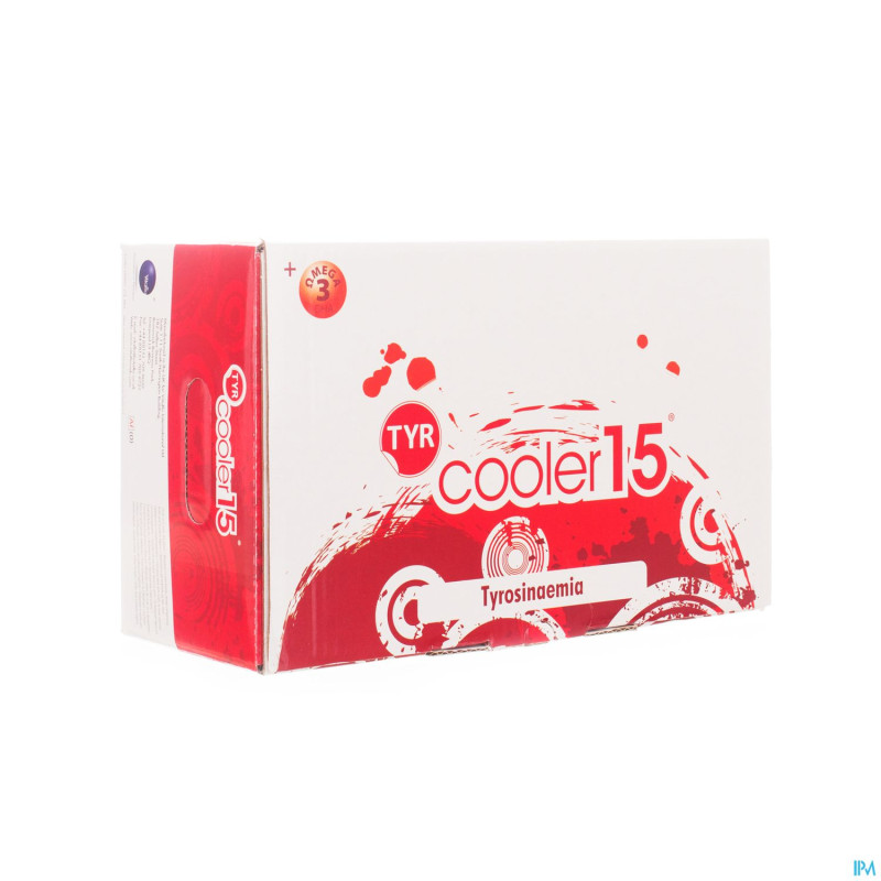 Tyr cooler 15 orange/oranje nf 30 x 130 ml