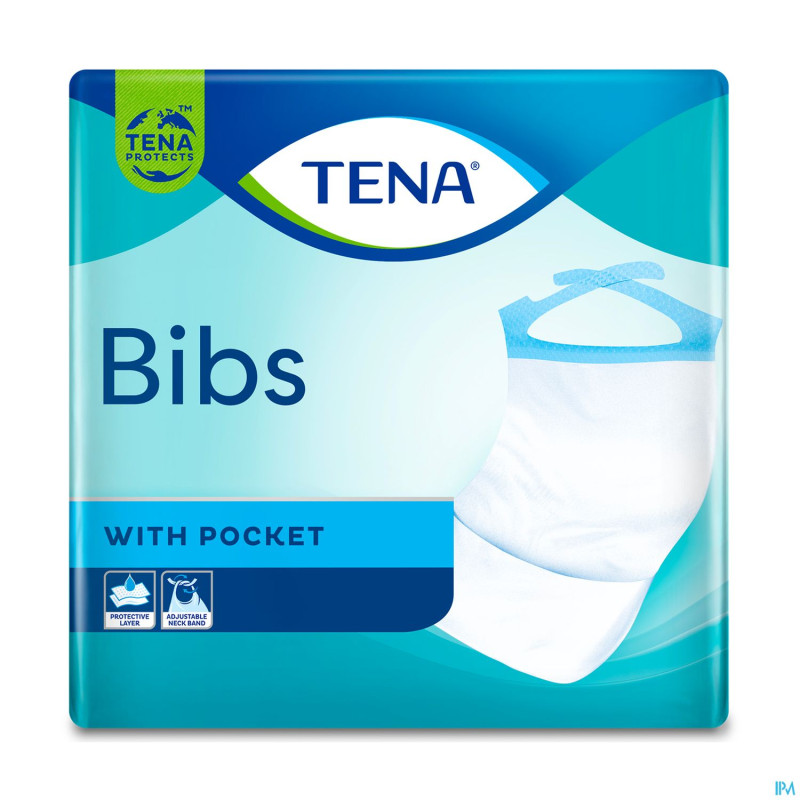Tena bib medium bavoir jetable  150 720511