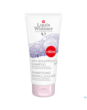 Widmer shampooing a/pelliculaire n/parf tube 200ml