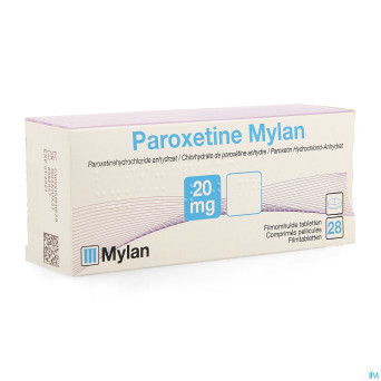 Paroxetine viatris 20mg comp 28 blister
