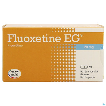 Fluoxetine eg caps 98 x 20 mg