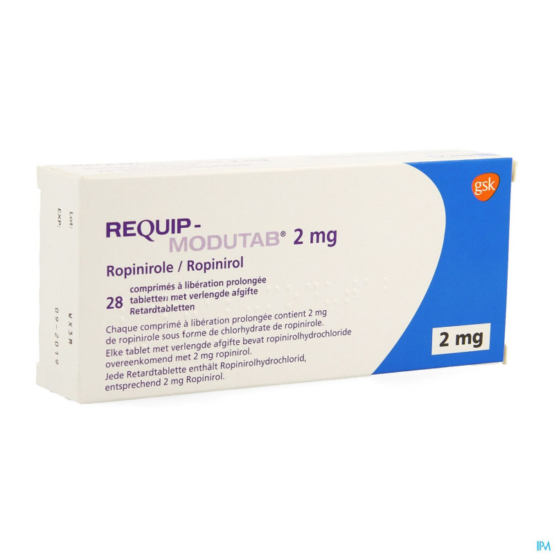 Requip modutab comp  28 x 2,0 mg