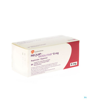 Requip modutab comp  84 x 8,0 mg