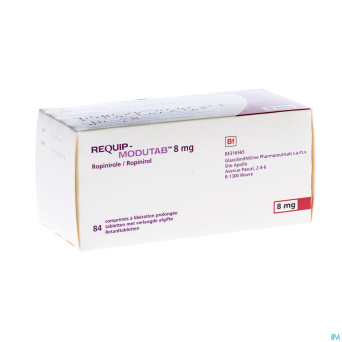 Requip modutab comp  84 x 8,0 mg