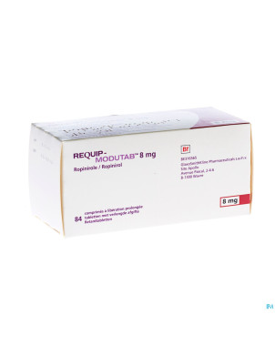 Requip modutab comp  84 x 8,0 mg