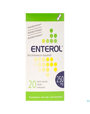 Enterol 250 mg pi pharma caps dur 20 pip
