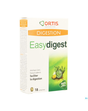 Ortis easy digest    comp 18