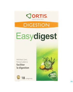 Ortis easy digest    comp 18