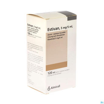 Estivan 5 mg/5 ml sol buvable 120 ml