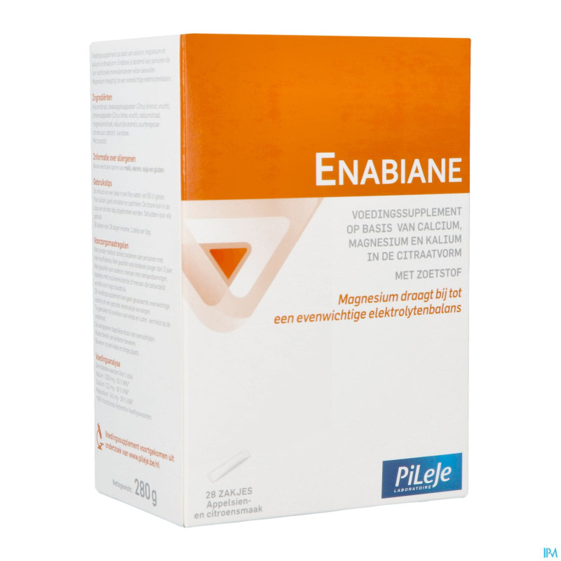Enabiane orange-citron+edulcorant stick 28x10g