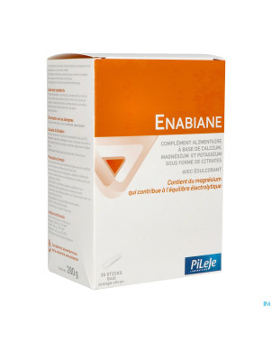 Enabiane orange-citron+edulcorant stick 28x10g