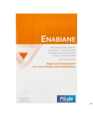 Enabiane orange-citron+edulcorant stick 28x10g
