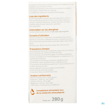 Enabiane orange-citron+edulcorant stick 28x10g