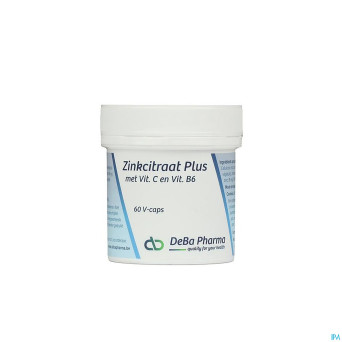 Zinc citrate plus    caps  60    deba