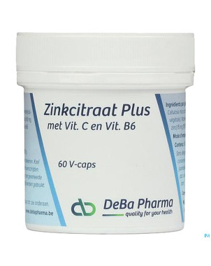 Zinc citrate plus    caps  60    deba