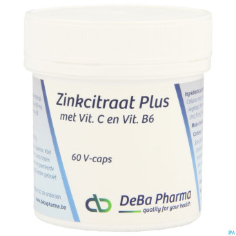 Zinc citrate plus    caps  60    deba