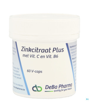 Zinc citrate plus    caps  60    deba