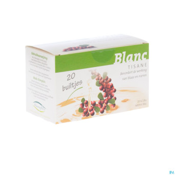Tisane blanc infusettes 20x1,8g