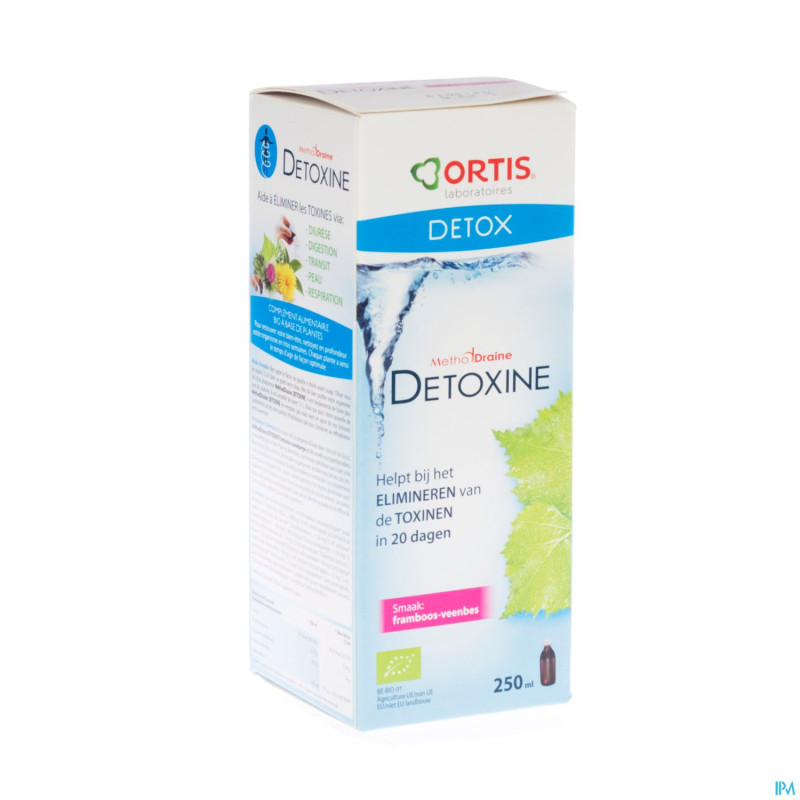 Ortis methoddraine detoxine framb-canneb.bio 250ml