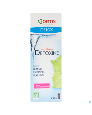 Ortis methoddraine detoxine framb-canneb.bio 250ml