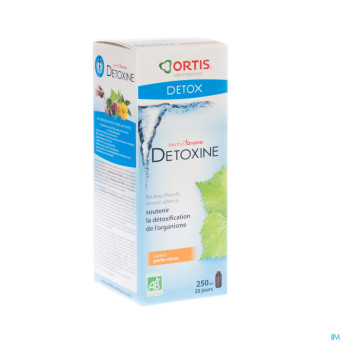 Ortis methoddraine detoxine peche-citron bio 250ml