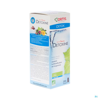 Ortis methoddraine detoxine pomme s/fucus bio250ml