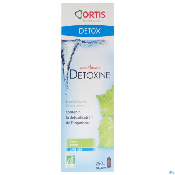 Ortis methoddraine detoxine pomme s/fucus bio250ml