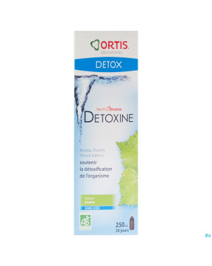 Ortis methoddraine detoxine pomme s/fucus bio250ml
