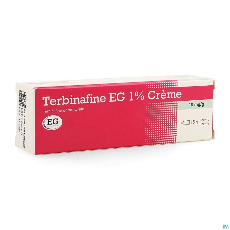 Terbinafine eg 1% creme 15 gr