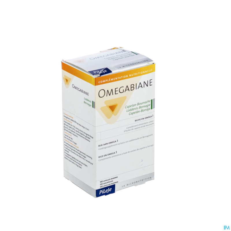 Omegabiane capelan + bourrache caps 100