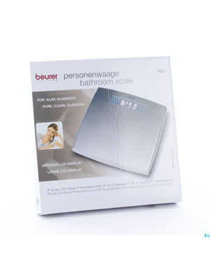 Beurer balance digital 140kg/200g argent ps07s