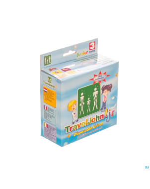 Travel john junior urinal jetable 3x600ml    66914