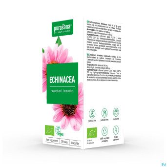Purasana vegan echinacea bio    caps 120