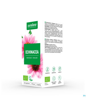 Purasana vegan echinacea bio    caps 120