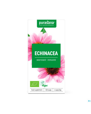 Purasana vegan echinacea bio    caps 120