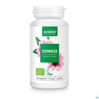 Purasana vegan echinacea bio    caps 120
