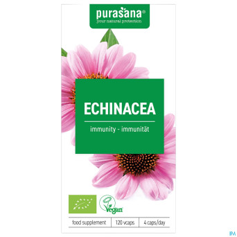 Purasana vegan echinacea bio    caps 120