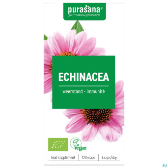 Purasana vegan echinacea bio    caps 120