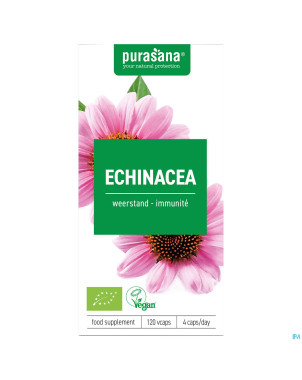 Purasana vegan echinacea bio    caps 120