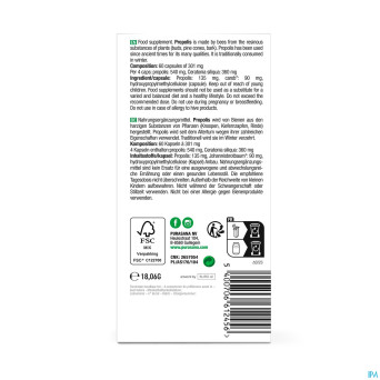 Purasana propolis bio    caps  60