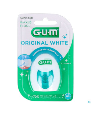 Gum fil dentaire original white 30m    2040