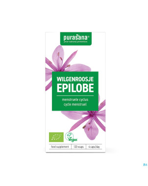 Purasana vegan epilobe    caps 120