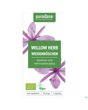 Purasana vegan epilobe    caps 120
